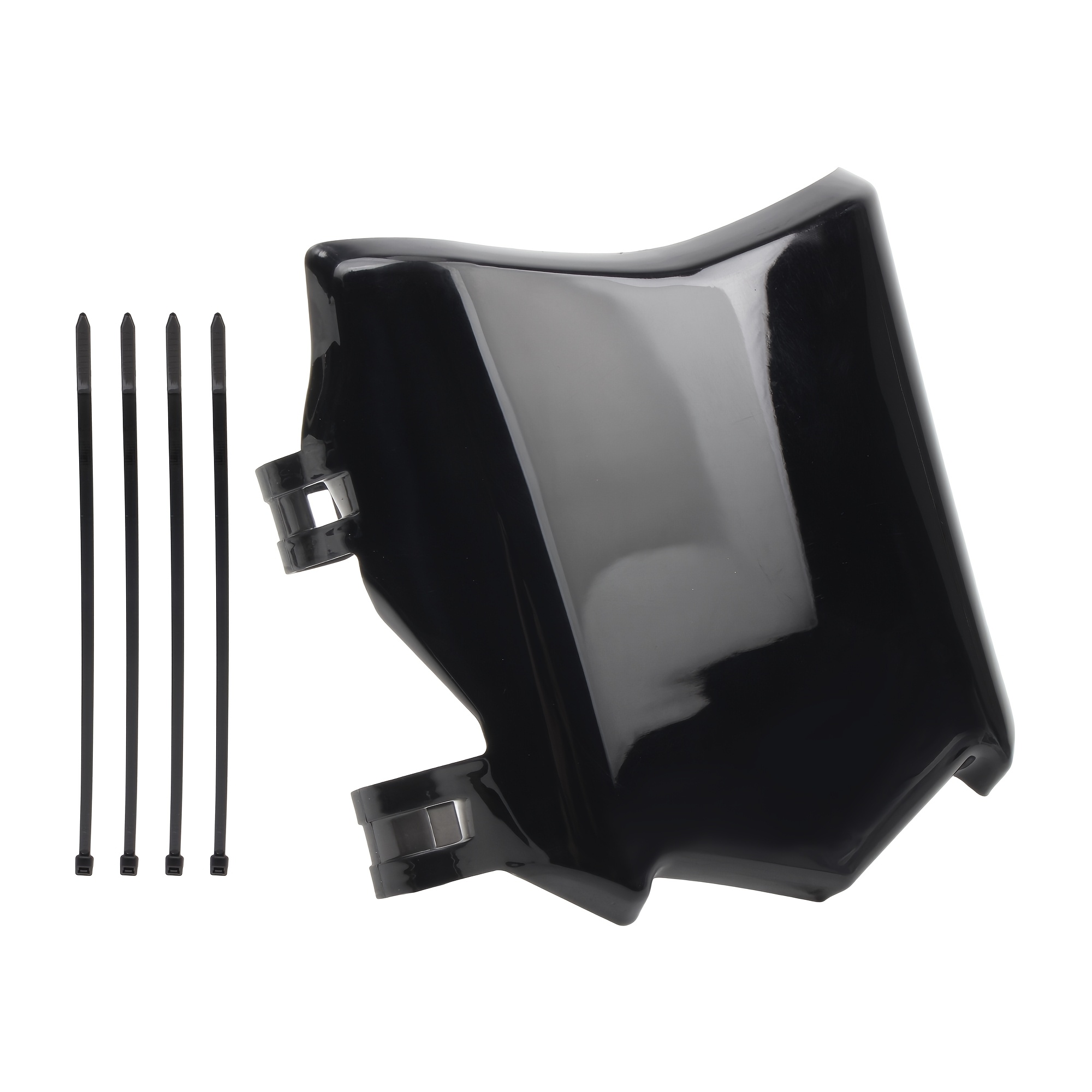 TEMU Motorcycle Front Number Plate Body Fairing Plastic For S X For For Q20 Electric Bike Number Plate Dirt E-bike Additions