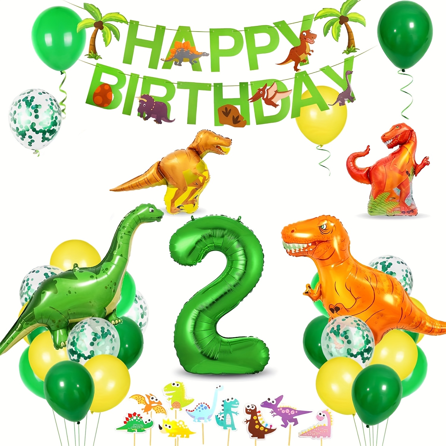 numbers 2 3 4 5 6 dinosaur themed balloon decoration dinosaur balloon set dinosaur themed balloon party decoration birthday party decoration anniversary party decoration birthday decoration birthday balloon dinosaur birthday balloon halloween decorations christmas decorations 0