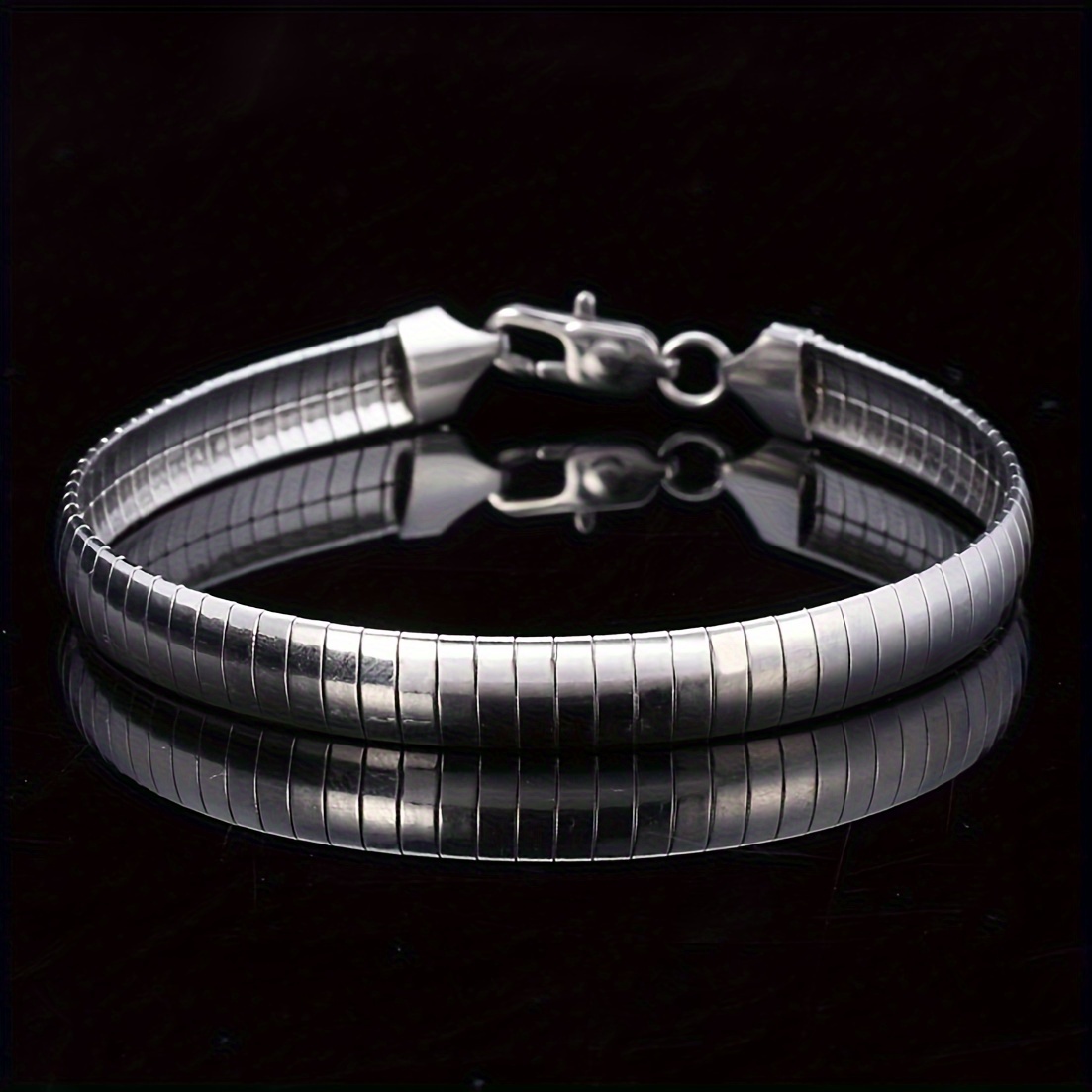 Bohemian Style Necklace & Bracelet Set - Silver Stainless Steel