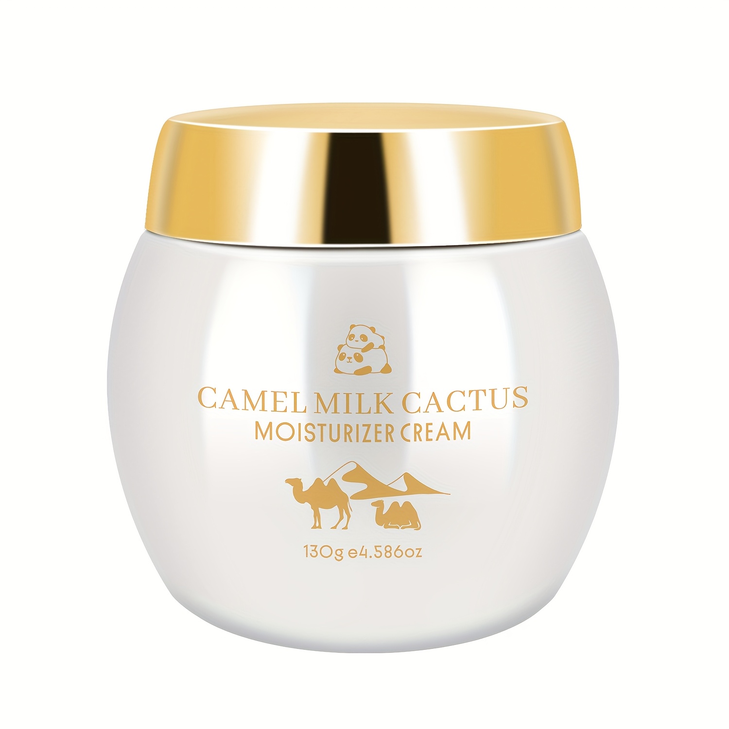 Image of Camel Milk Cream With Argan Oil, Vitamin C And Hyaluronic Acid For Deep Hydration And Nourishment Of Dry Skin, Firming And Night Moisturizer