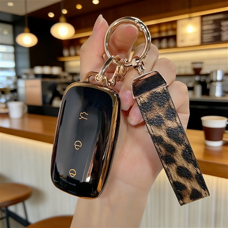 TEMU Premium Tpu Car Remote Key Fob Cover Case Holder With Keychain For For Galaxy L6/l7/e5/e8 Max 1.5t Plus//ex5 Car Key Fob Cover Case Shell