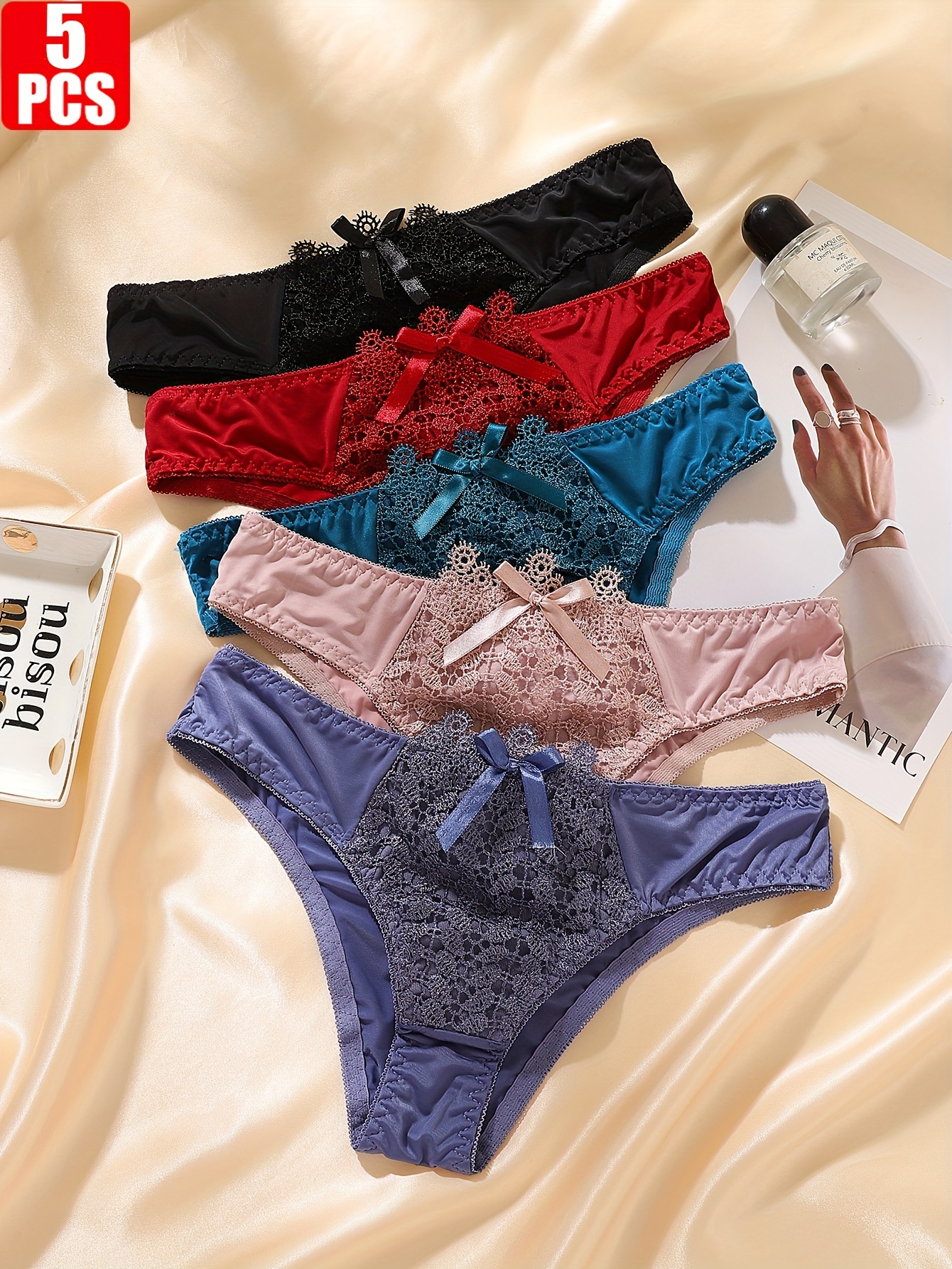 5er Pack Damen Slip