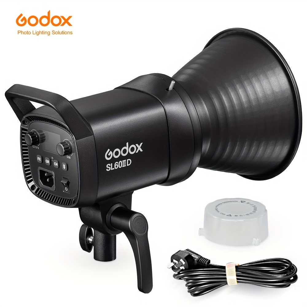   SL60IID SL60  LED Video Lights, 5600-200K,   CRI 96, TLCI 97, Built-in 8  ,   Fan, White Daylight Continuous Light,   Mount, App Control