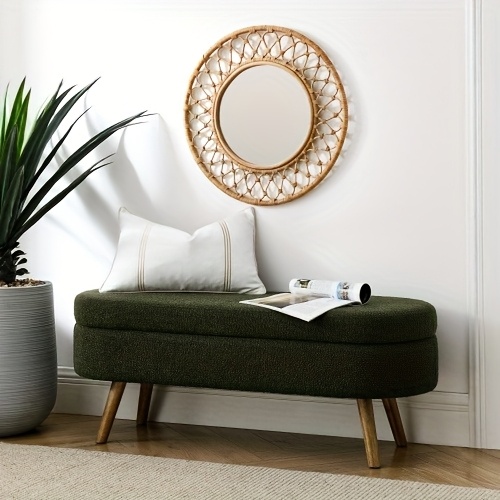 Oval Entrance Storage Bench 18 Oval Bench Design