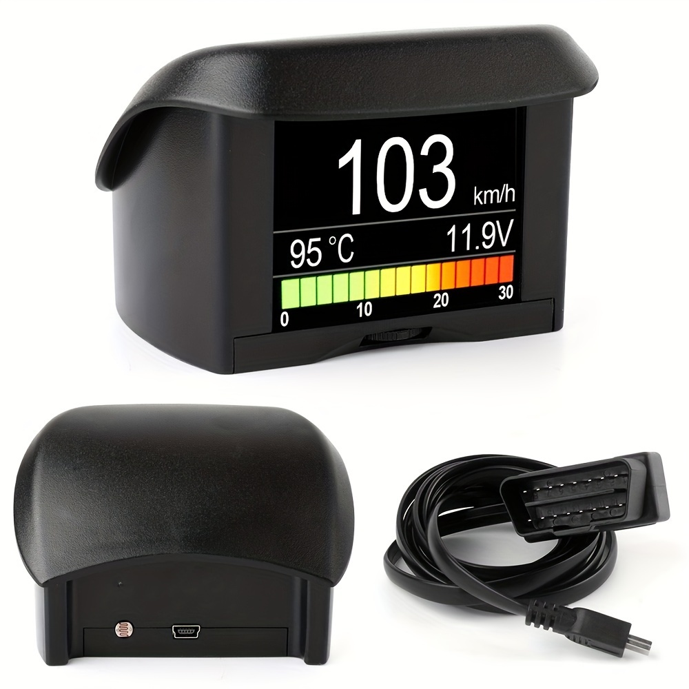 

Ancel Car On-board Computer Car Digital Obd2 Computer Display Speed Emperature Fuel Consumption Scanner Tools