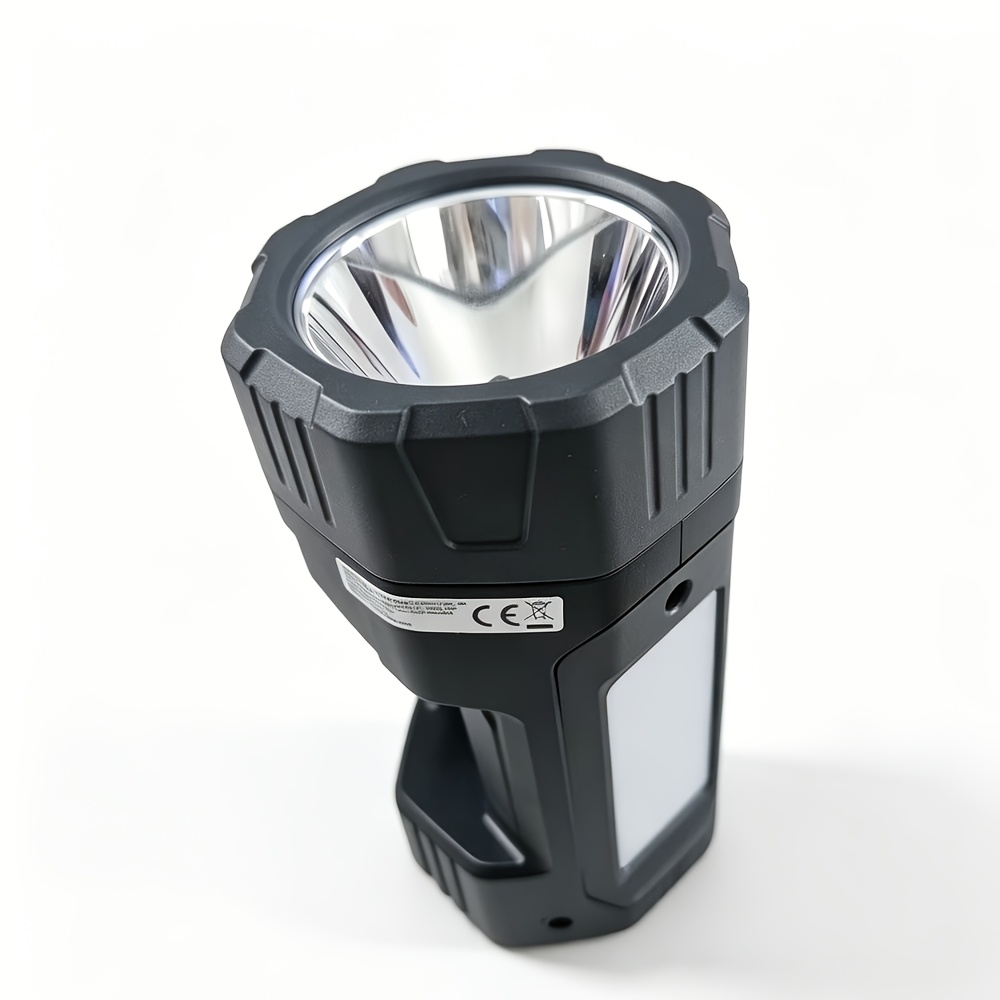 TEMU Lihangstar Rechargeable Spotlight Torch, High-brightness Handheld Spotlight, Led Searchlight With Usb Charging, Suitable For Emergencies, Power