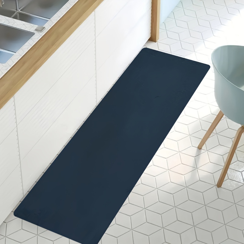 

Kitchen Mat: Soft, Thick, And Non-slip For Entryways, Bathrooms, And Kitchens - Rectangular Design, Machine Washable, And Made Of Polyester