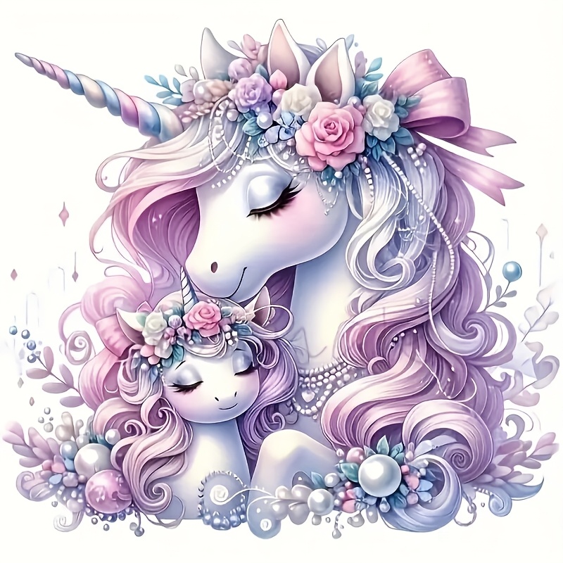 

6-inch Self-adhesive Vinyl Unicorn Decal - Cartoon For Truck, Laptop, Phone, Motorcycle, Window, Wall, Cup - Rear Decoration With Glitter, Single Use, Adheres To Glass, Metal,