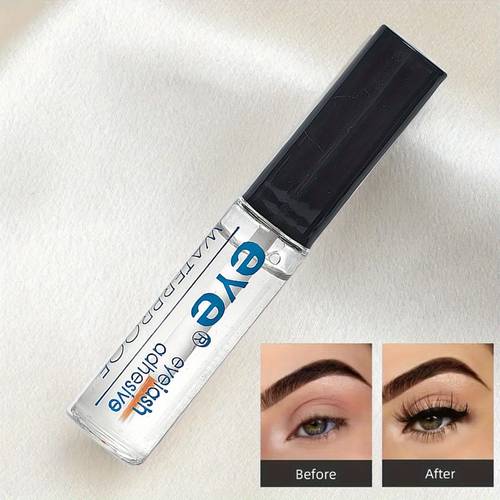 false eyelash quick drying and easy to apply waterproof secure invisible transparent and false eyelash suitable for types of false eyelashes