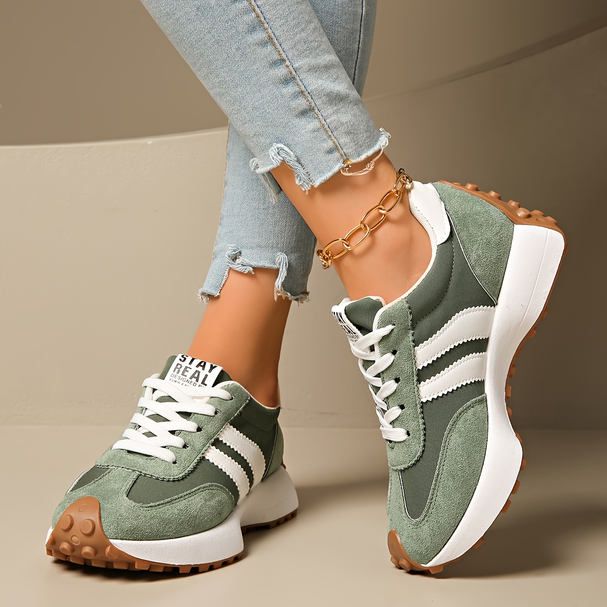 Stylish Sneakers with Olive Accents SL0019303U_1.webp?v=1751489986 main image 4