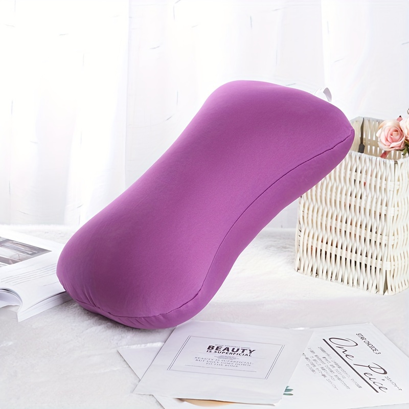 Microbead Neck Pillows Bone Headrest Cushion Comfortable Microbead Support Bolster Pillow For Adults Back Sleeping Home Sofa Bed Travel