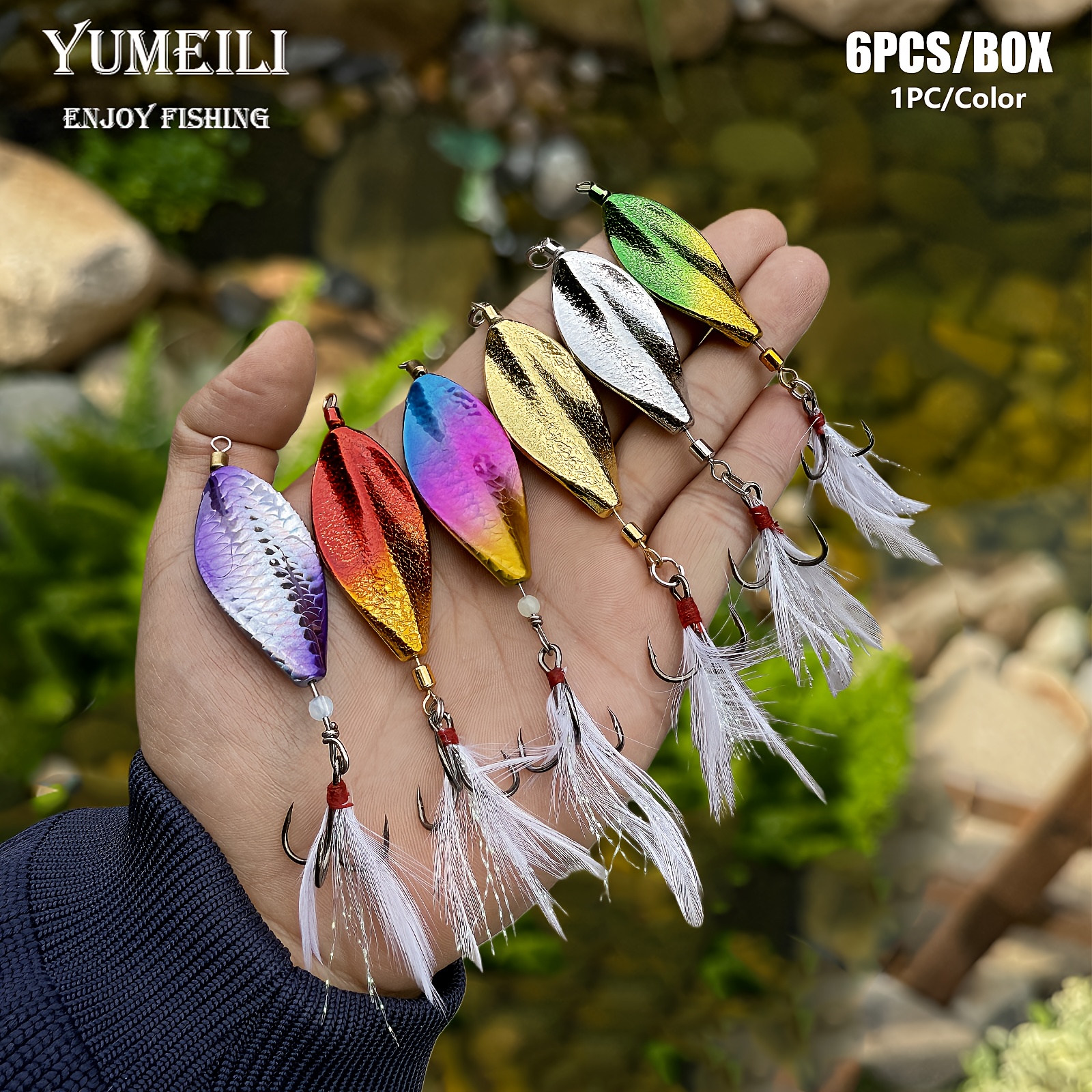 fishing lure supplies sold on Temu United States