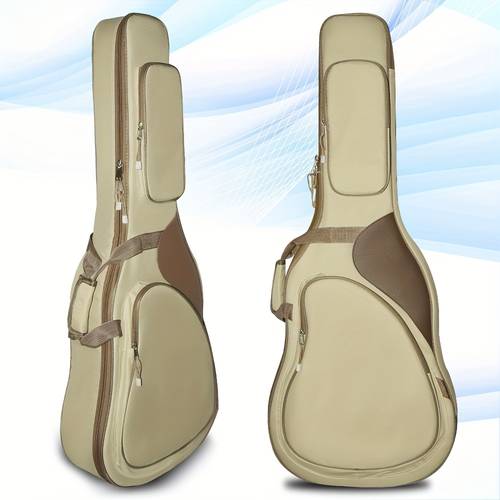 special thickened acoustic guitar bag folk guitar storage bag with nut suitable for 41 inch folk guitar