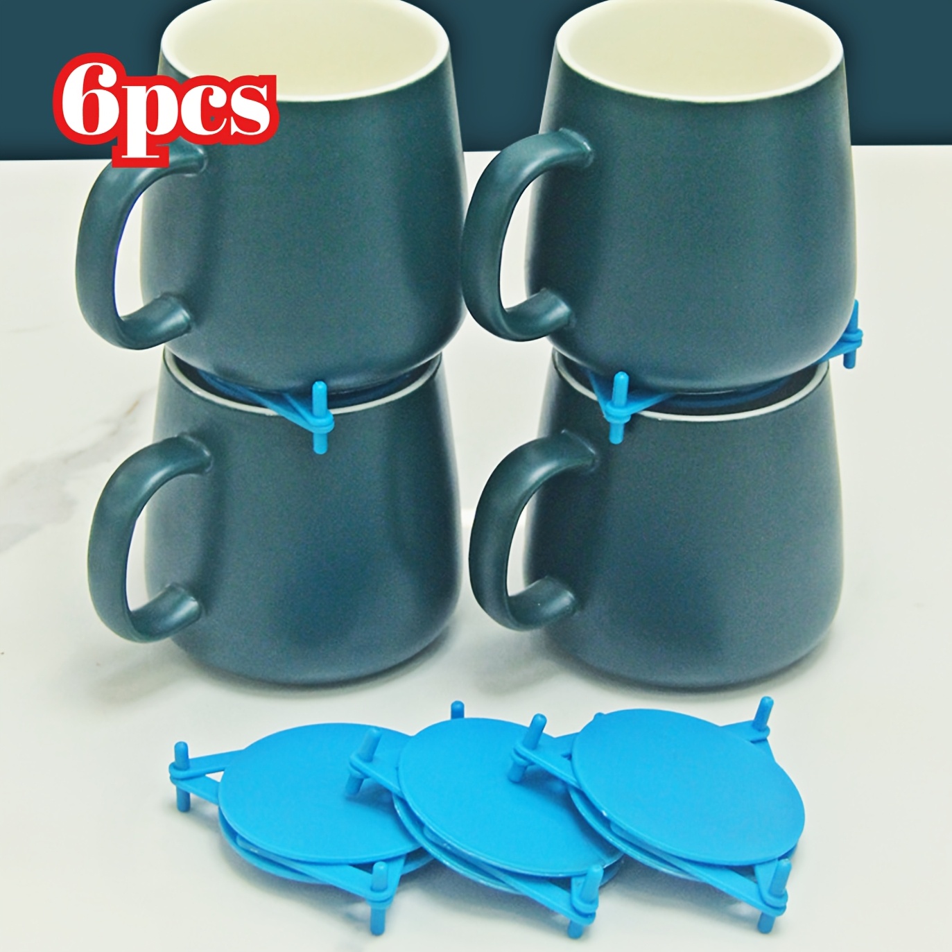 

And Adjustable Stacking Cup Holder, , Coffee Cup, Water Cup, Glass Cup Storage Rack