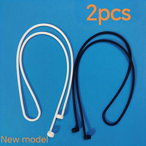 2pcs soft silicone wireless earphone sports anti loss strap wear resistant friendly soft and earphone additions are more suitable than 3 21 pro