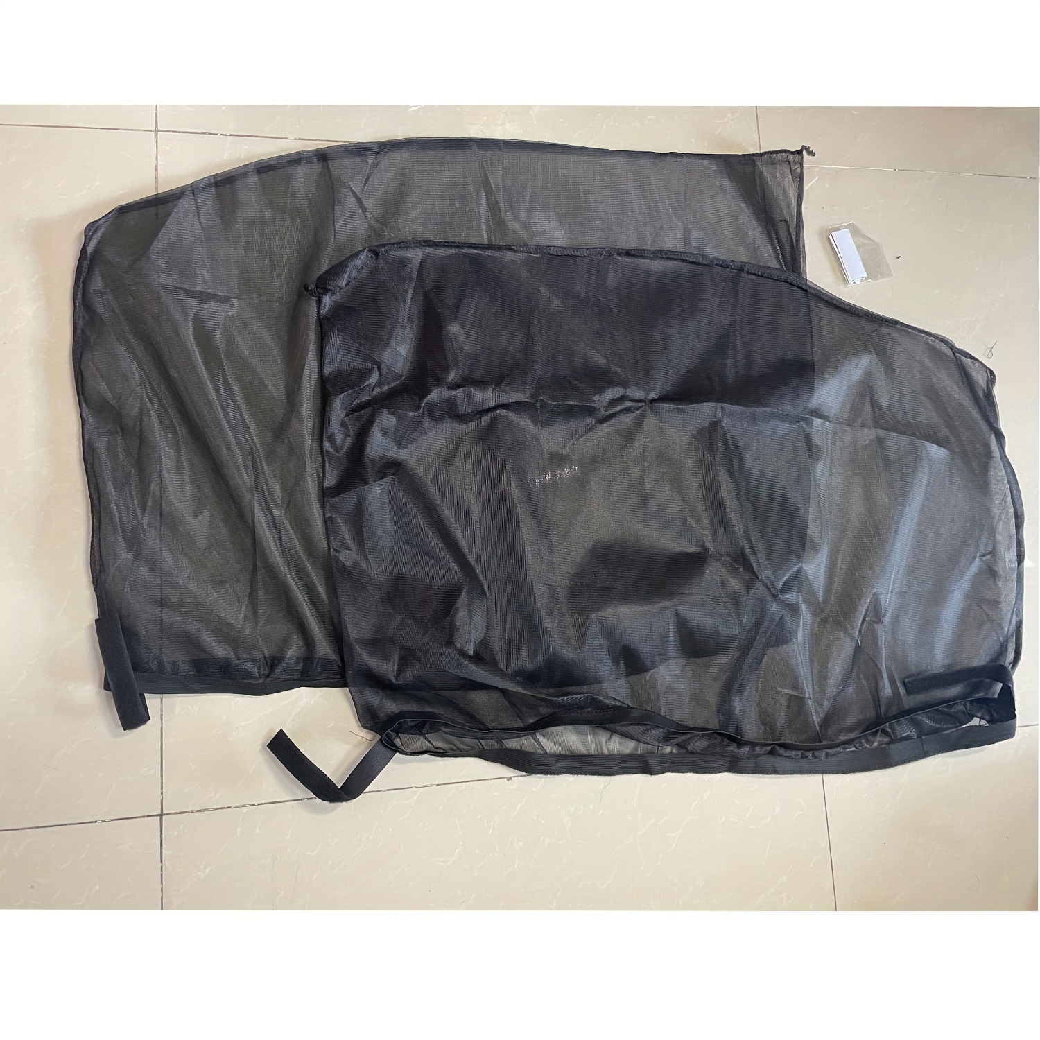 Image of 2pcs Side Window Sun Shade Curtain, Rear Window Sunshade, Uv Protection Sun Visor Parking Use
