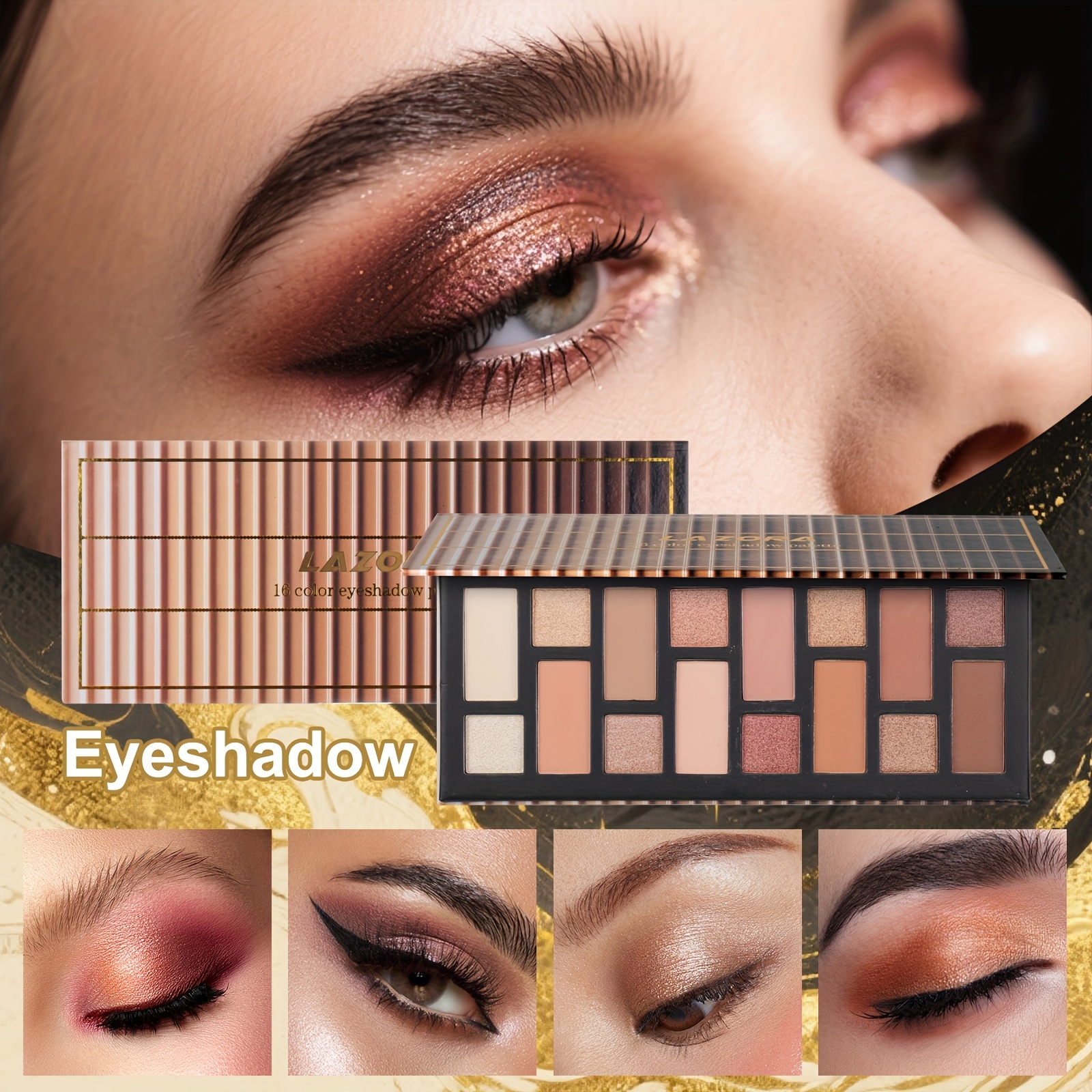 A Complete Makeup Kit for Women, Featuring an All-In-One Makeup Set Essential for, Including a Palette with 16 Eyeshadow Colors. It'S The Perfect Gift for Women on Various Holidays And a Romantic Present for Valentine'S Day