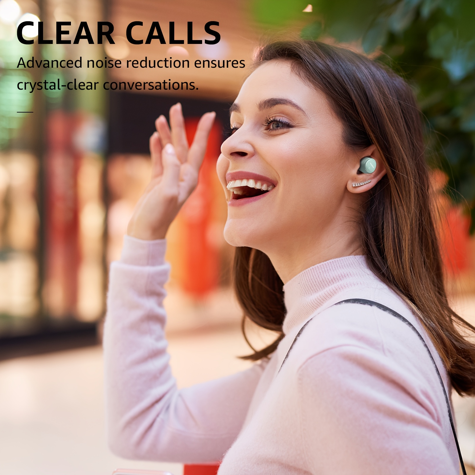 New Wireless In-ear Headphones, ANC Noise Cancelling Headphones, Headset Locate And Find Headset Function with Headset Drain Function, Headset Suitable for Sports/outdoor Use, Birthday Gift, Festival Gift