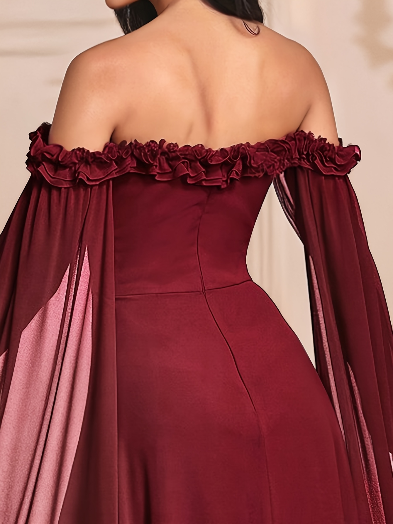 formal girls christmas dress Stunning 1930's Red Wine Silk Velvet Evening Gown & Jacket / ML – Xtabay  Vintage main image 1