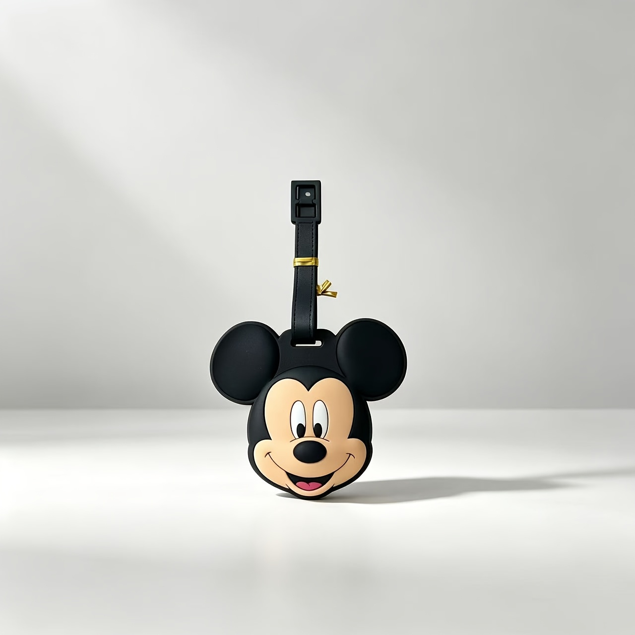 TEMU Mickey Luggage Tag - Pvc Suitcase Charm With Iconic Ears And , Travel Boarding Pass Tag Suitable For Luggage, Handbags, Backpacks, Travel Gifts,