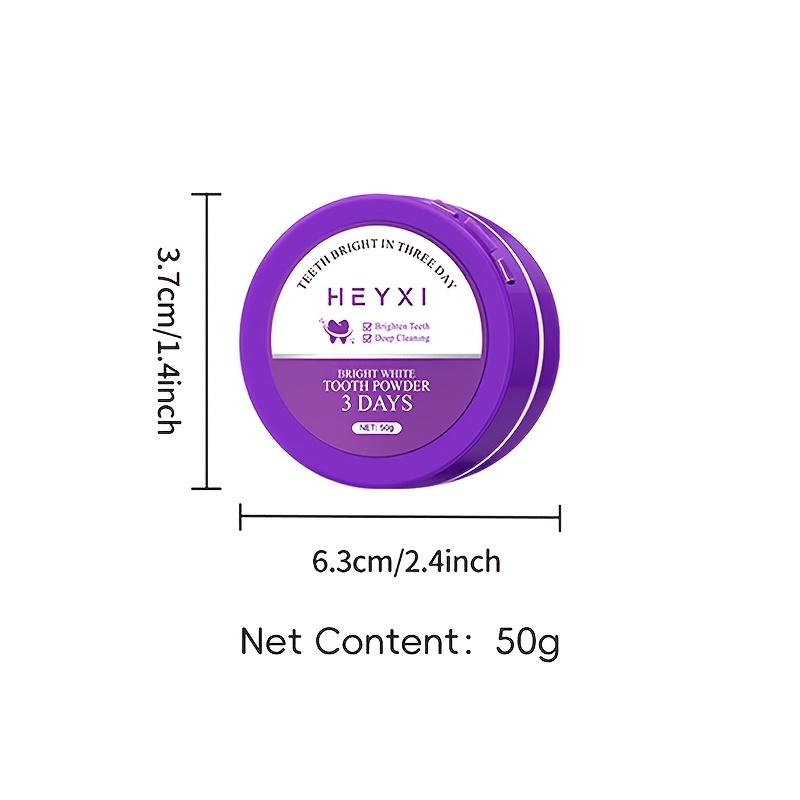 purple teeth powder deep cleaning   breath essential for personal care Product details 5