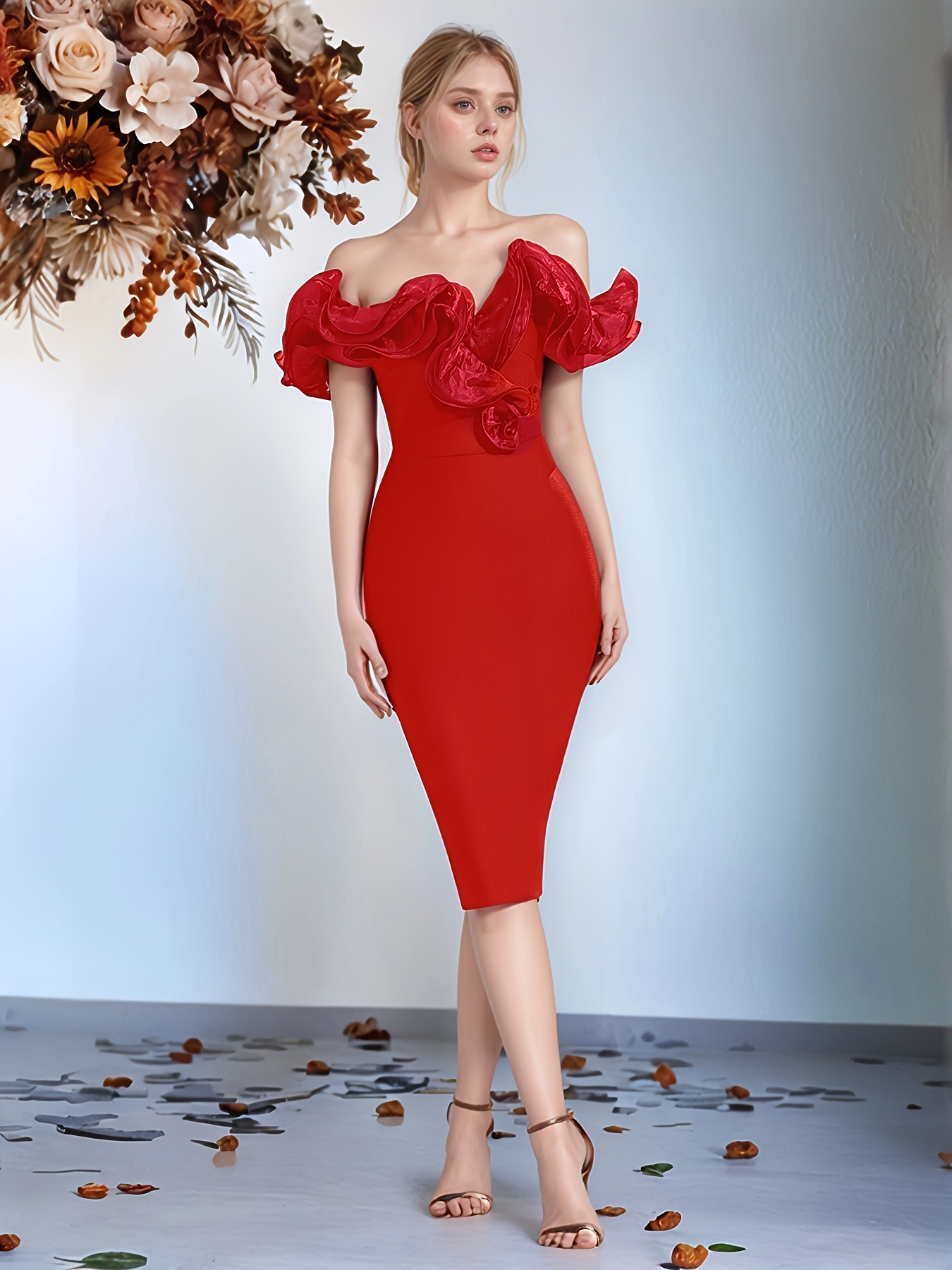 strapless open back dress I Said Yes to the Dress Neon Sign