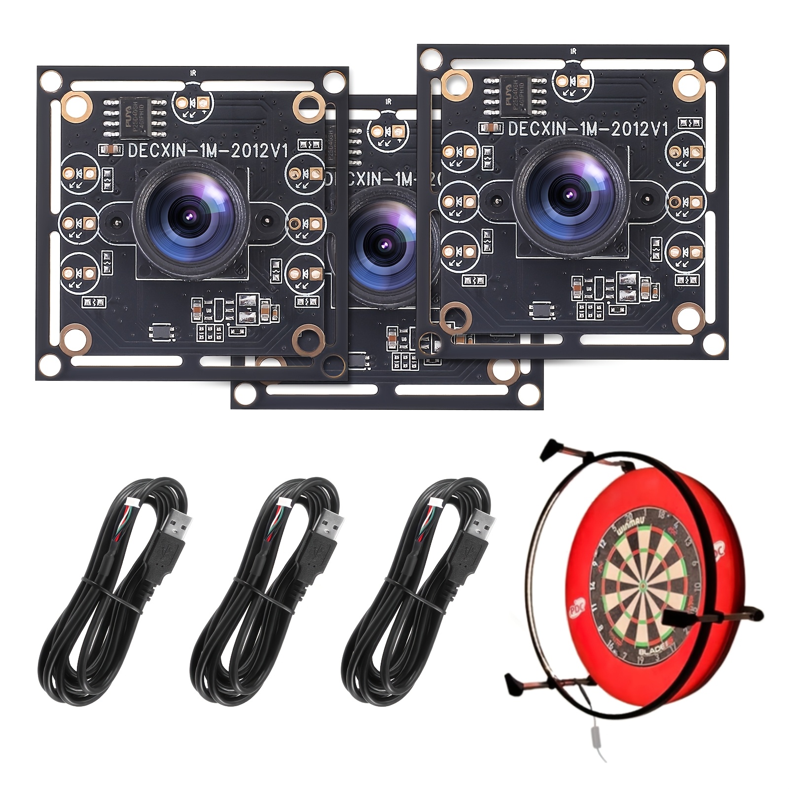 Usb Camera Module With Hd Wide-angle Lens , Long Cable For , And Industrial Applications