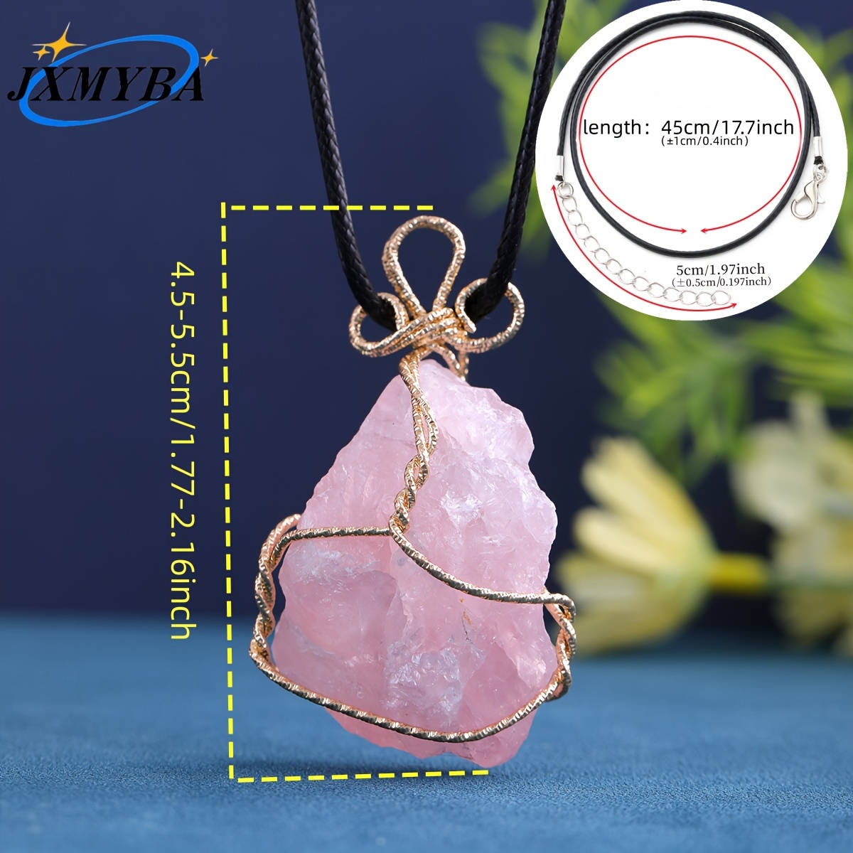 Irregular Natural Gem Stone Necklace