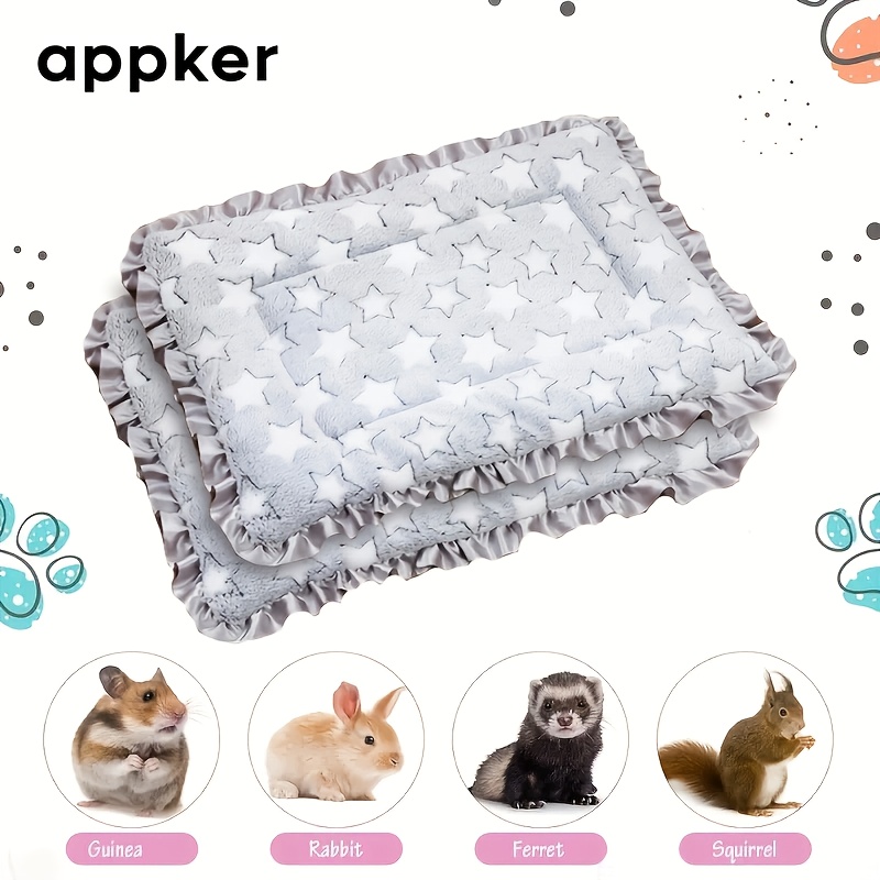 

appker 2pcs , Universel pour Toutes les , Tapis de Refroidissement pour Lapins, Guénois et Autres Animaux, Convient pour Lits d'Été pour Lapins, Chatons, Guénois, , Animaux