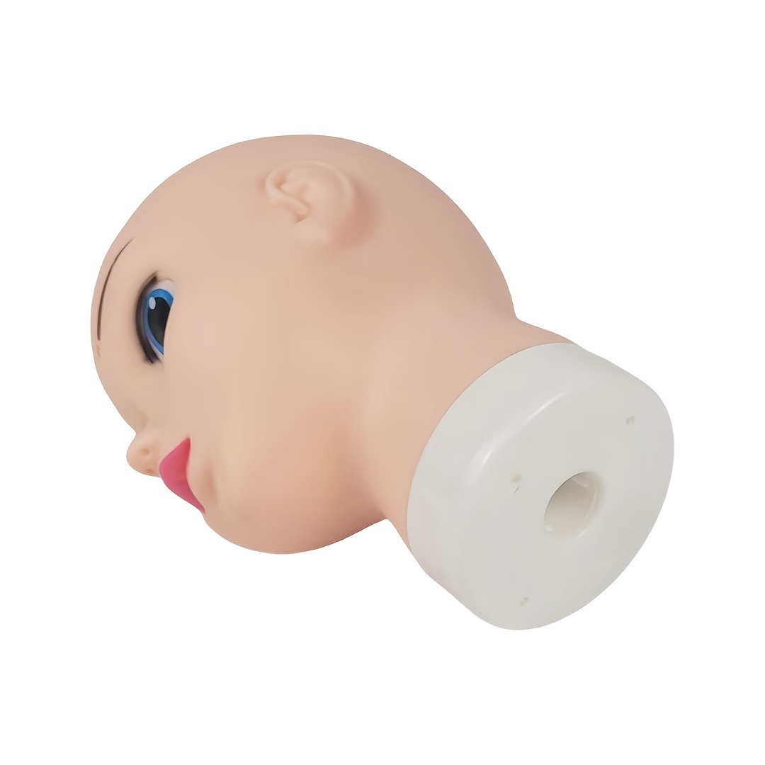 adult bald mannequin head wig making display cosmetology