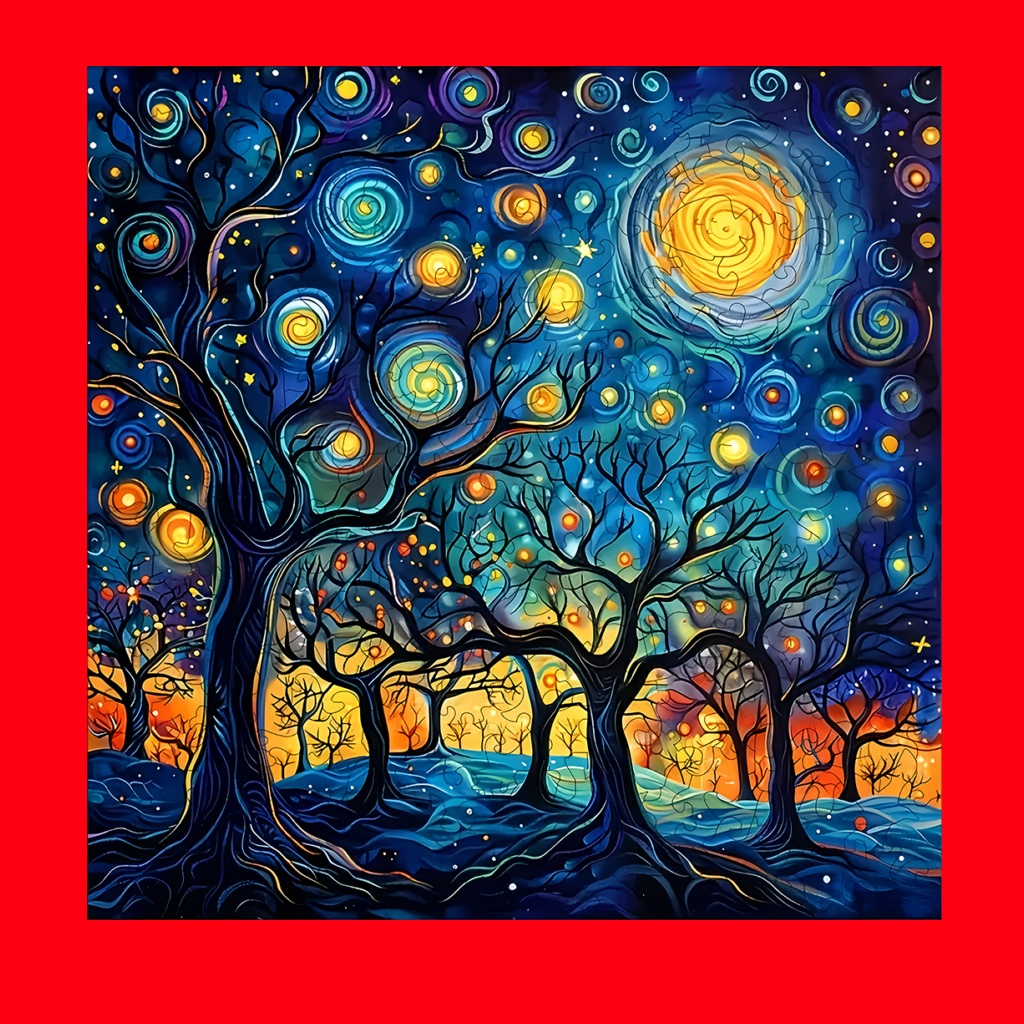 TEMU 1pc Of Artistic Tree Iron-on Transfer, Polyester Heat Press, Washable And Durable, Mixed Colors, Suitable For Diy T-shirts, Sweatshirts, And
