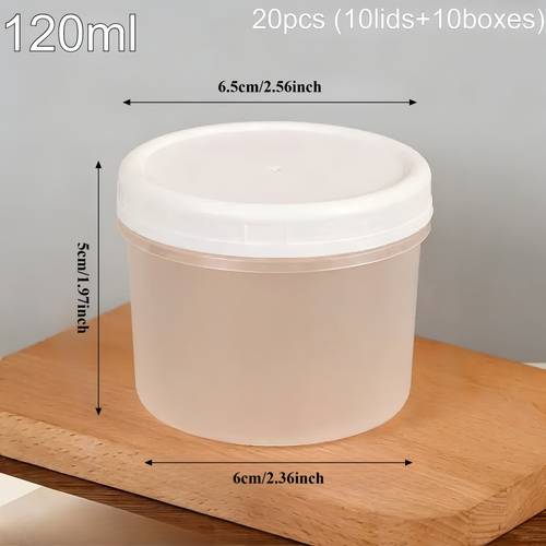 10 20pcs reusable fruit themed jars with lids heat freezer safe containers for cakes jam ice cream ideal for home storage parties gifting kitchen pantry use