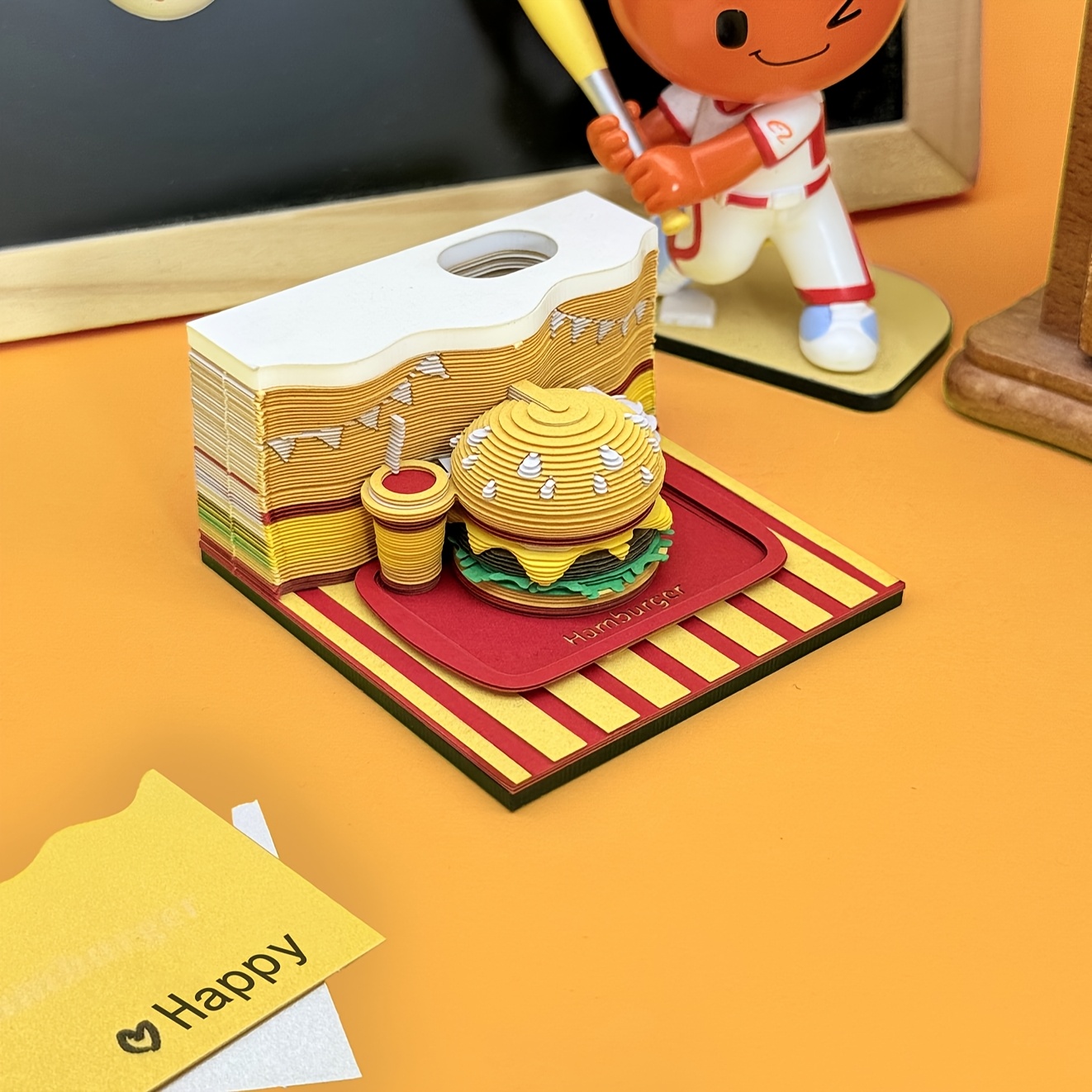 E-shop Mini 3D--Skulptur Haftnotizen - für , Nachrichten & Schreibtischdekoration | Einzigartige Geburtstagsgeschenkidee