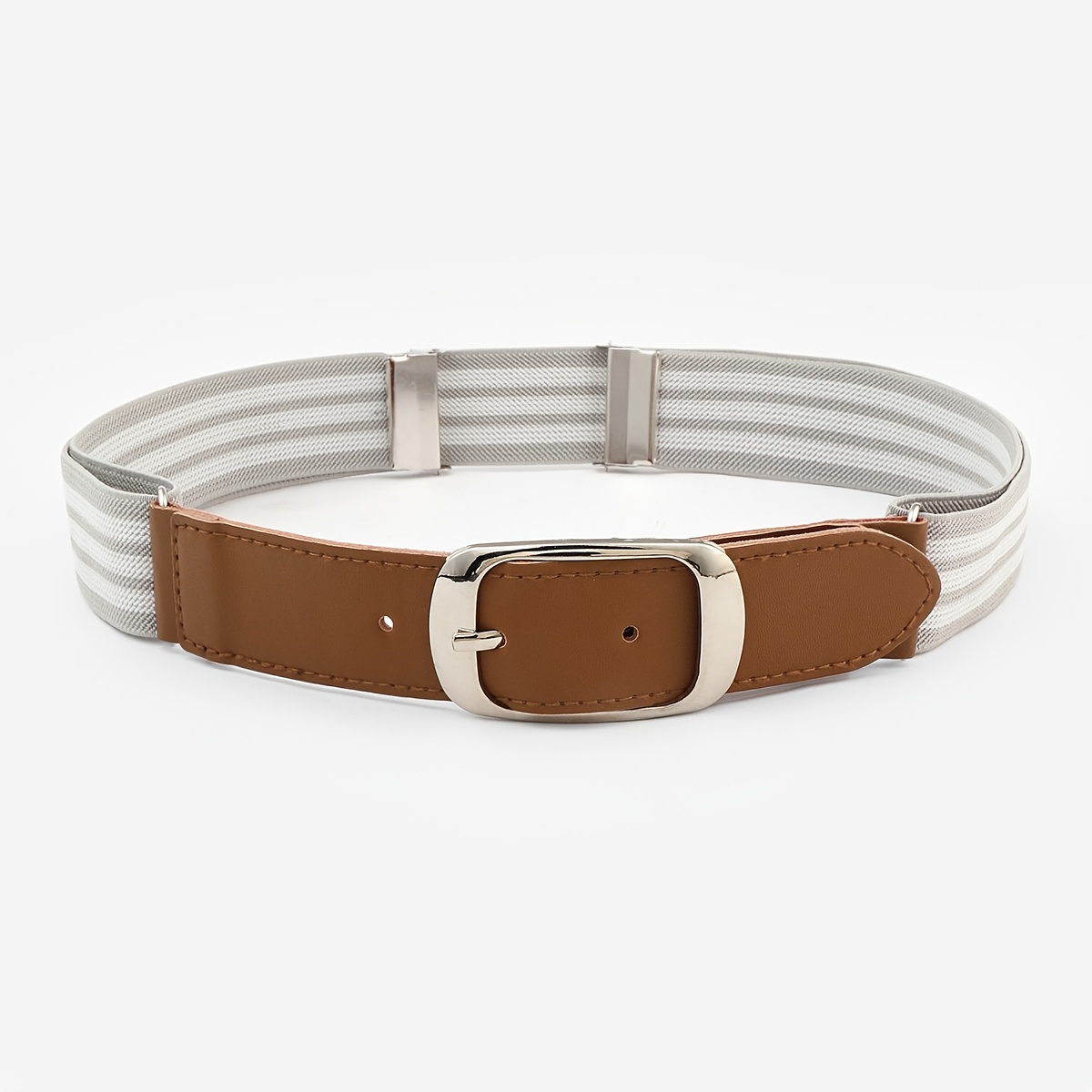 TEMU Youth Sports Belts With Elastic Adjustment, Men's And Women's Belts, Casual And Versatile Performance Style Belts, Outdoor Belts