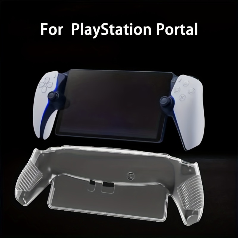 Para Sony PlayStation Portal TPU + Funda protectora para consola de juegos  de PC con soporte (negro)