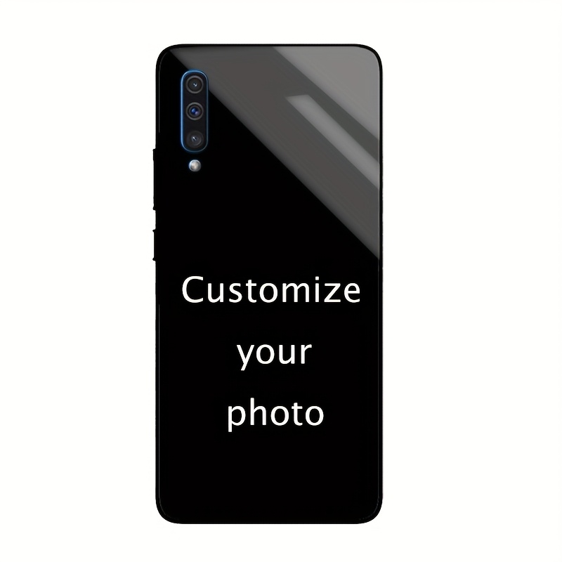 TEMU Custodia per telefono - Custodia personalizzata per Samsung Galaxy A90/5G/A70/A60/A50/A41/A40/A31, Cover fai-da-te con motivo a selfie di con