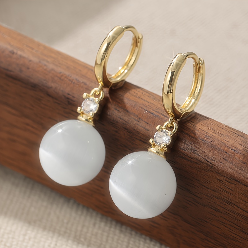 1 pair yoyo bohemian teardrop dangle earrings plated retro drop earrings suitable for summer parties daily wear holiday gifts details 2