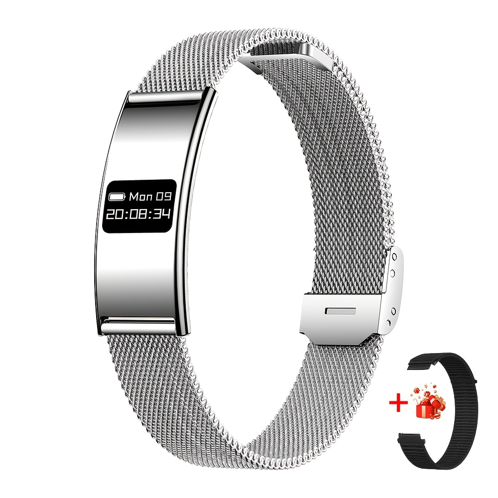 GWENLAND 2025 Smart Bracelet - Zinc Alloy Body, Lightweight And Fashion, Multiple Sport Modes, Step Count, Sleep Detection, IPX8, Remote Control Photography, Ideal Christmas Gift for Boyfriend Or Girlfriend - Image 11