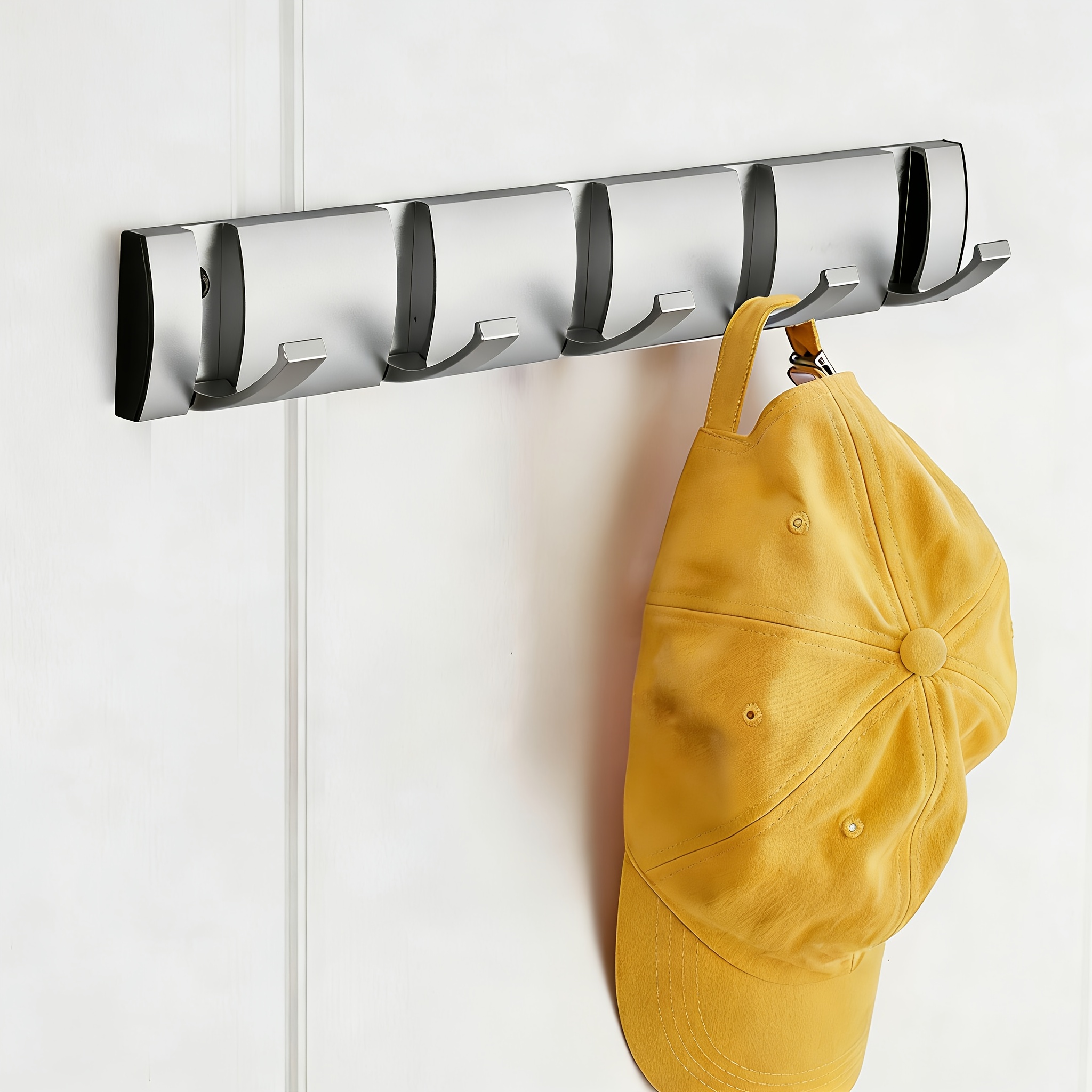 E-shop Moderne Faltbare Wandhaken, Multifunktionaler Handtuchhalter, Kein Zahlungsanforderung, Einfach zu Installieren Badezimmer- und