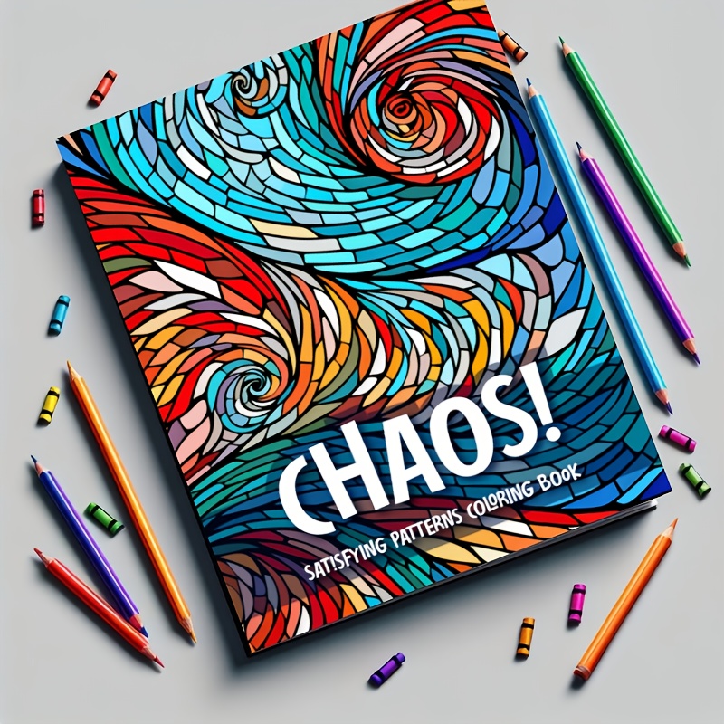 Image of ! "satisfying Patterns" Coloring Book: A Perfect For Mental Exhaustion, Mindfulness, Relaxation, And Relax. An Ideal Gift For Birthdays, Christmas, Mother's Day, Father's Day, Holidays, And More!