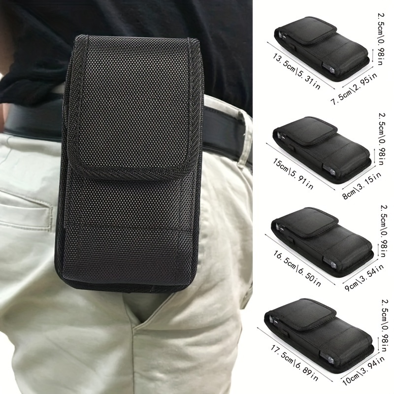

1pc Mobile Phone Storage Waist Bag, Nylon Small Fanny Pack