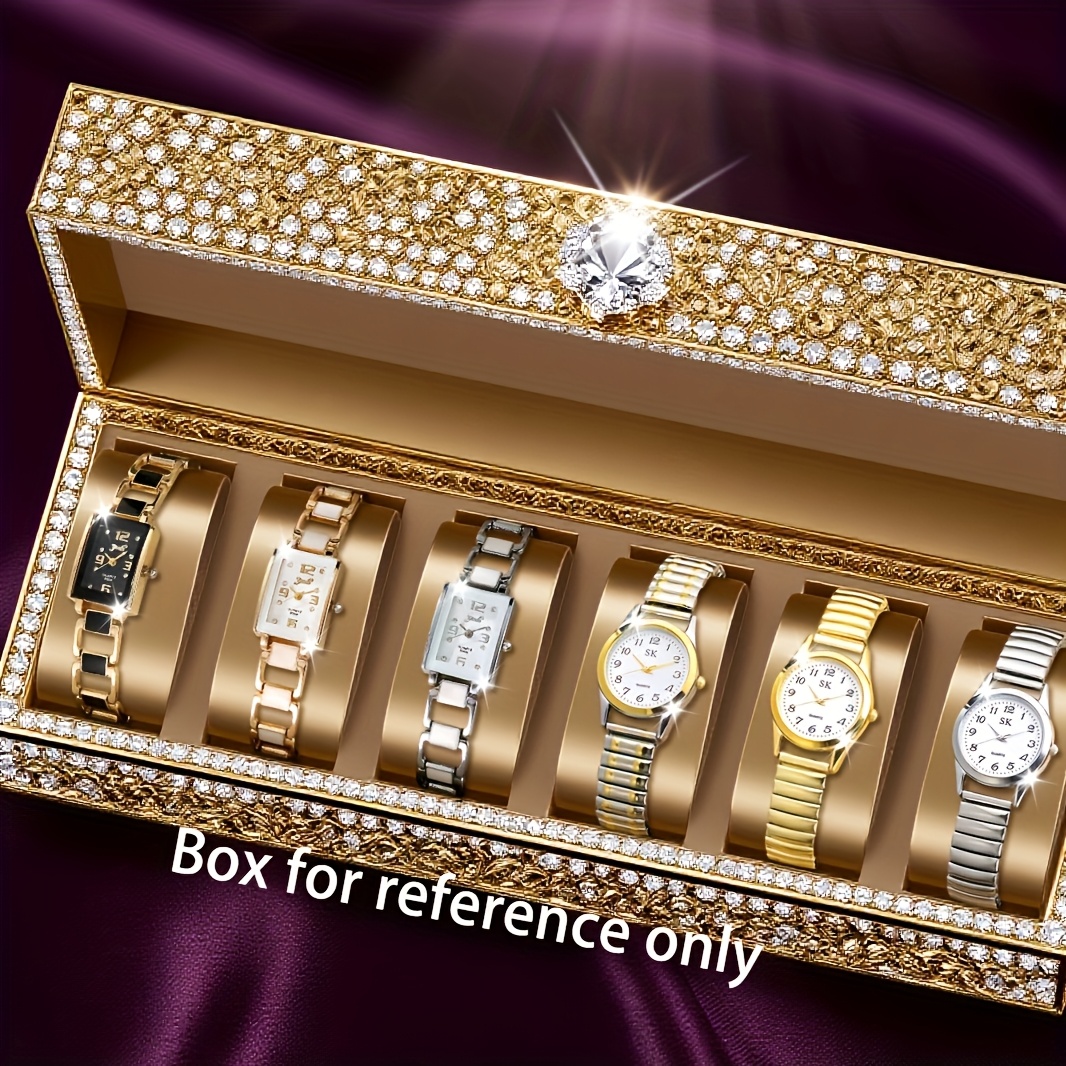 6pcs Women's Exquisite Watch Combination Set A Surprise Gift For Her Christmas, Halloween And Birthday