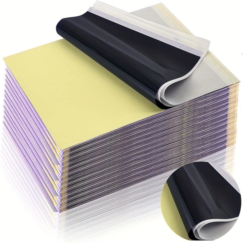 20 30 50 100 sheets a4 tattoo transfer paper unique tracing template for hand drawn heat transfer unscented no battery required tattooing tools accessories
