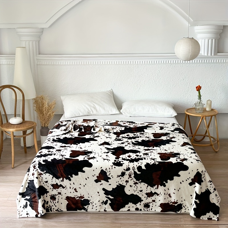 E-shop 1 Stück Kaffee- Milch-Fleece-Decke, verdickte Flanelldecke, weich und hautfreundlich, geeignet als Sofadecke, -Nickerchen-Decke für alle