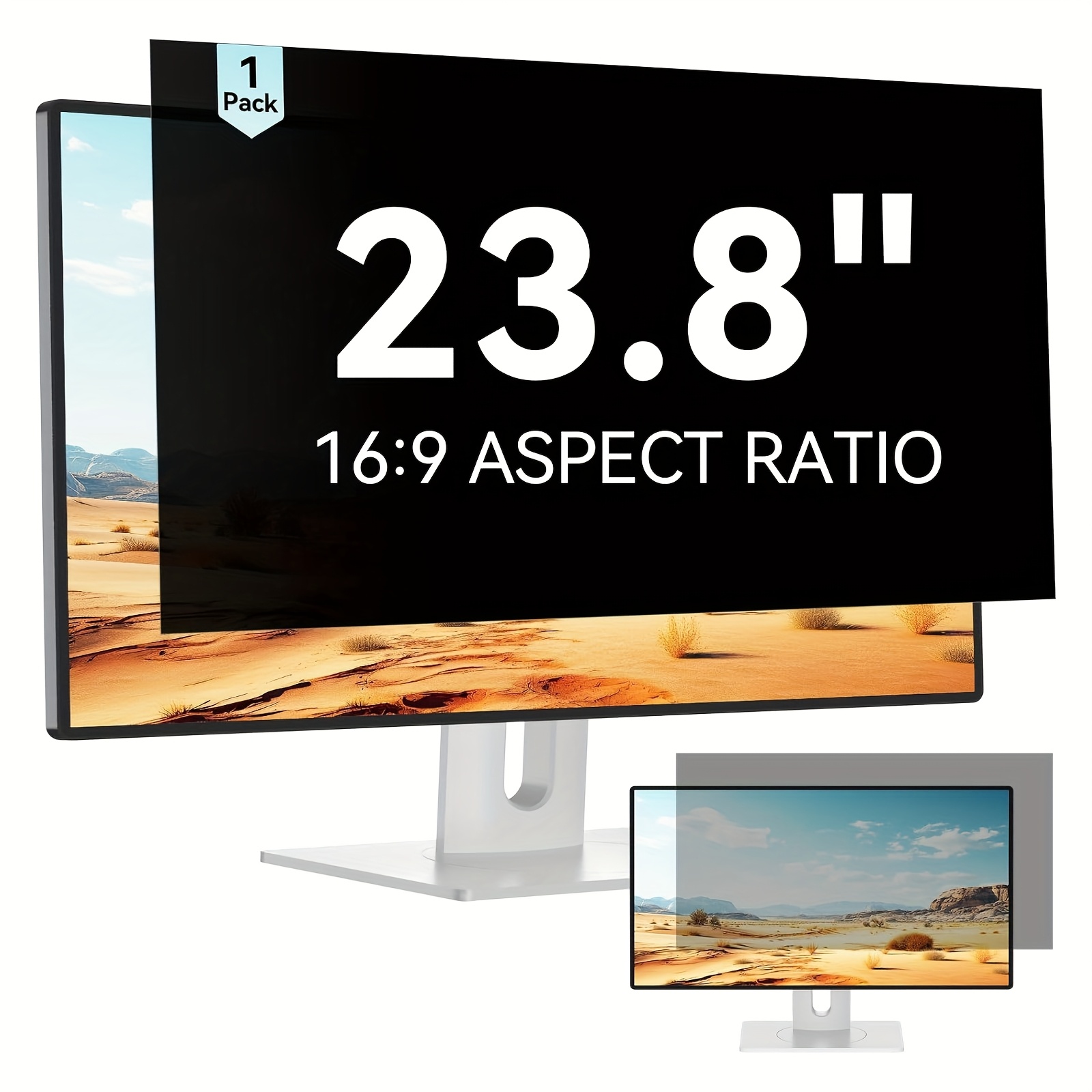 privacy screen monitor sold on Temu Australia