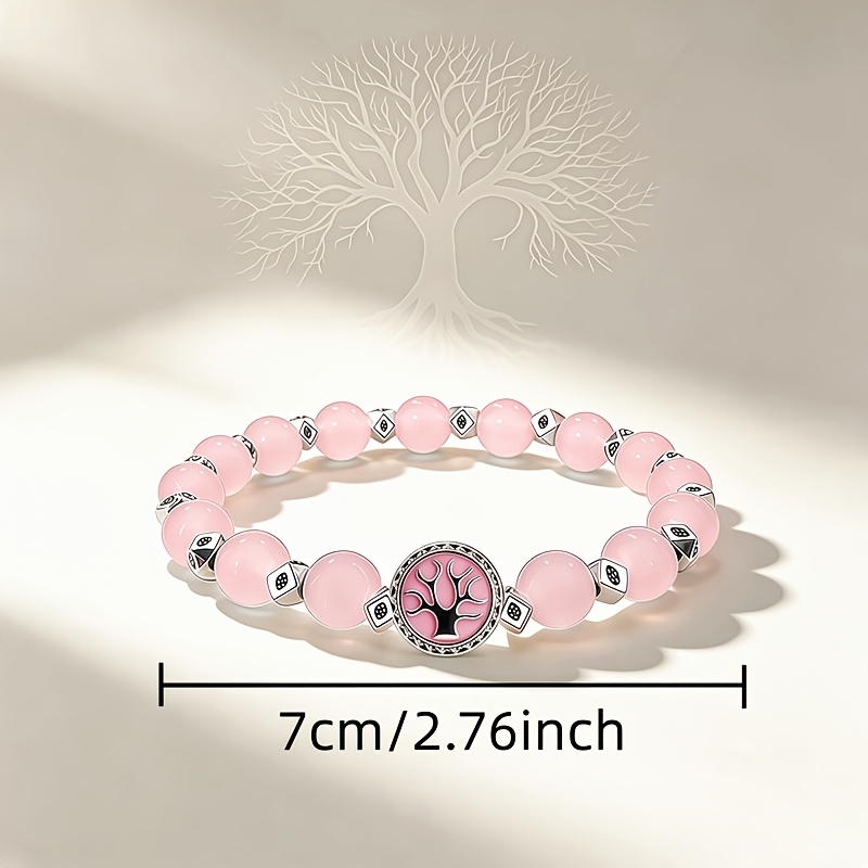 Tree of Life Handmade Beaded Bracelet, Unisex Friendship Gift