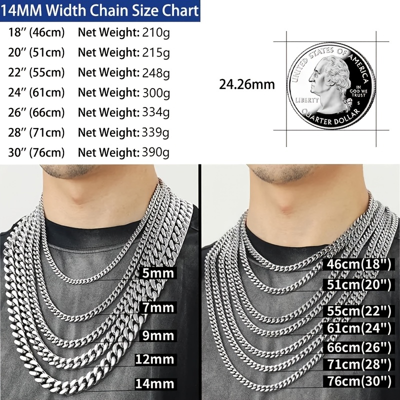 Men's Silvery Flat Snake Chain Necklace — 23 Inch