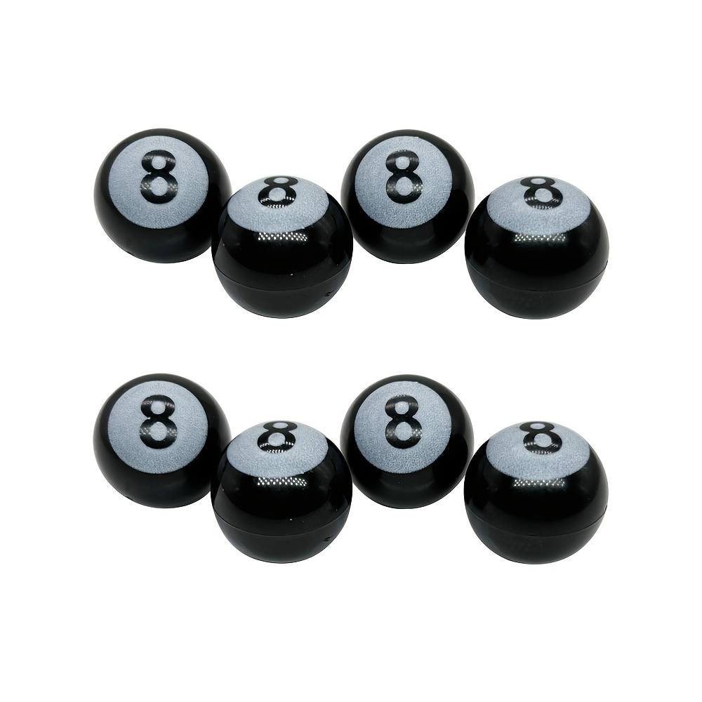 TEMU 8pcs Dice Wheel Stem Air Valve Dust Covers, Motorcycles, And Bikes - Protects Tires And
