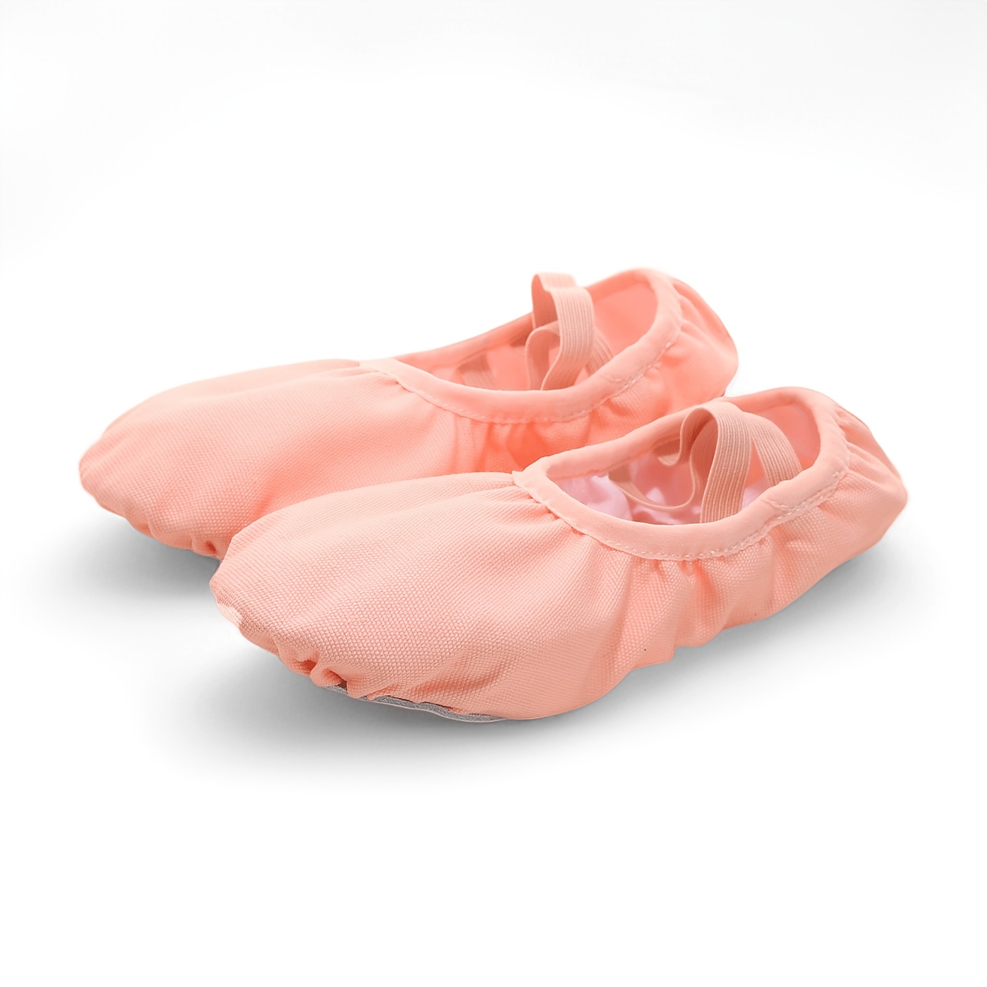Elegant Solid Color Slip On Ballet Shoes For Girls, Anti Slip Soft Sole Dancing Shoes For Practice Performance