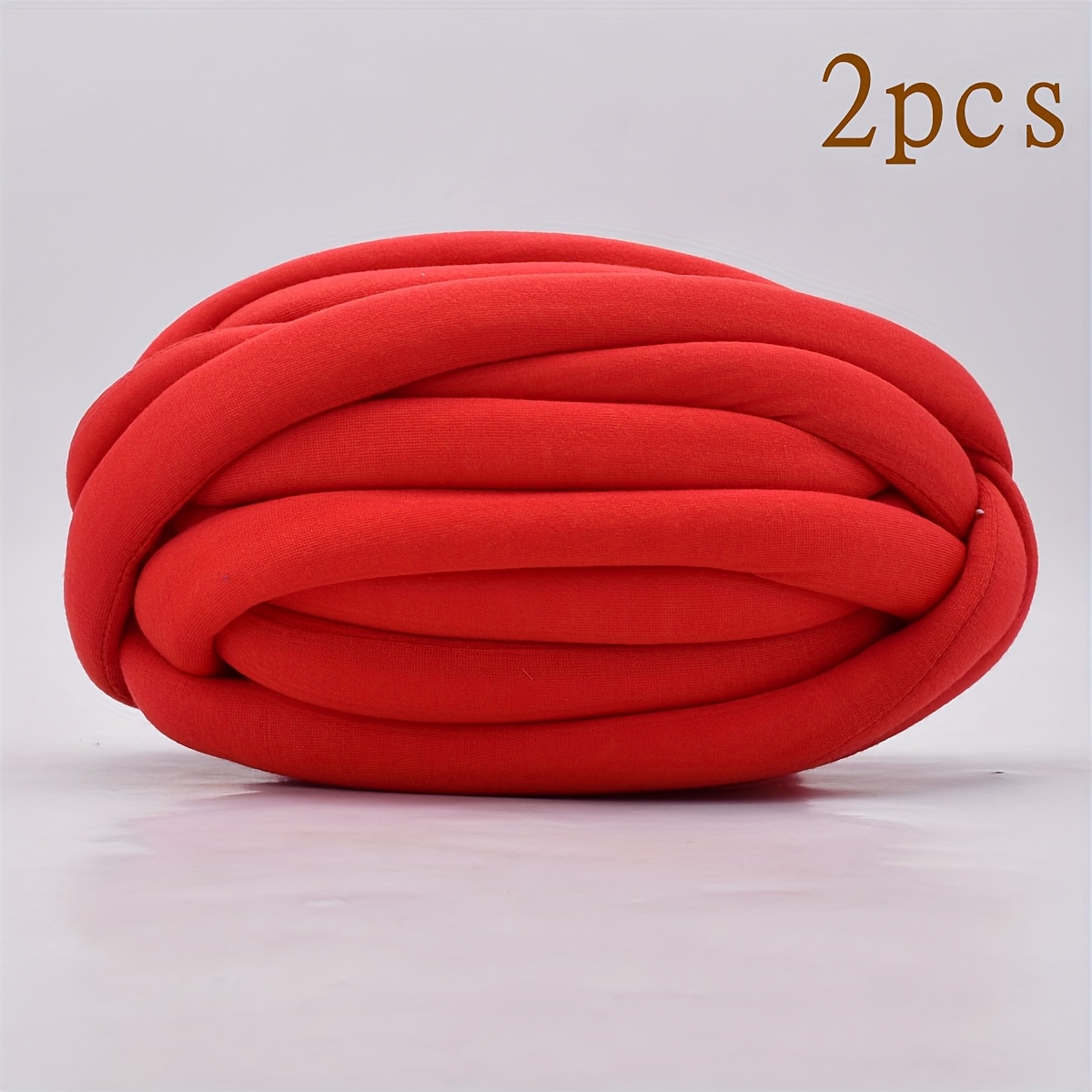 TEMU 2pcs-500g/1.1lb Icelandic Yarn For Diy Blankets, Chunky Knitting Handmade Craft – Perfect Bags & Pet Bedding Decorations. Soft Polyester Fabric